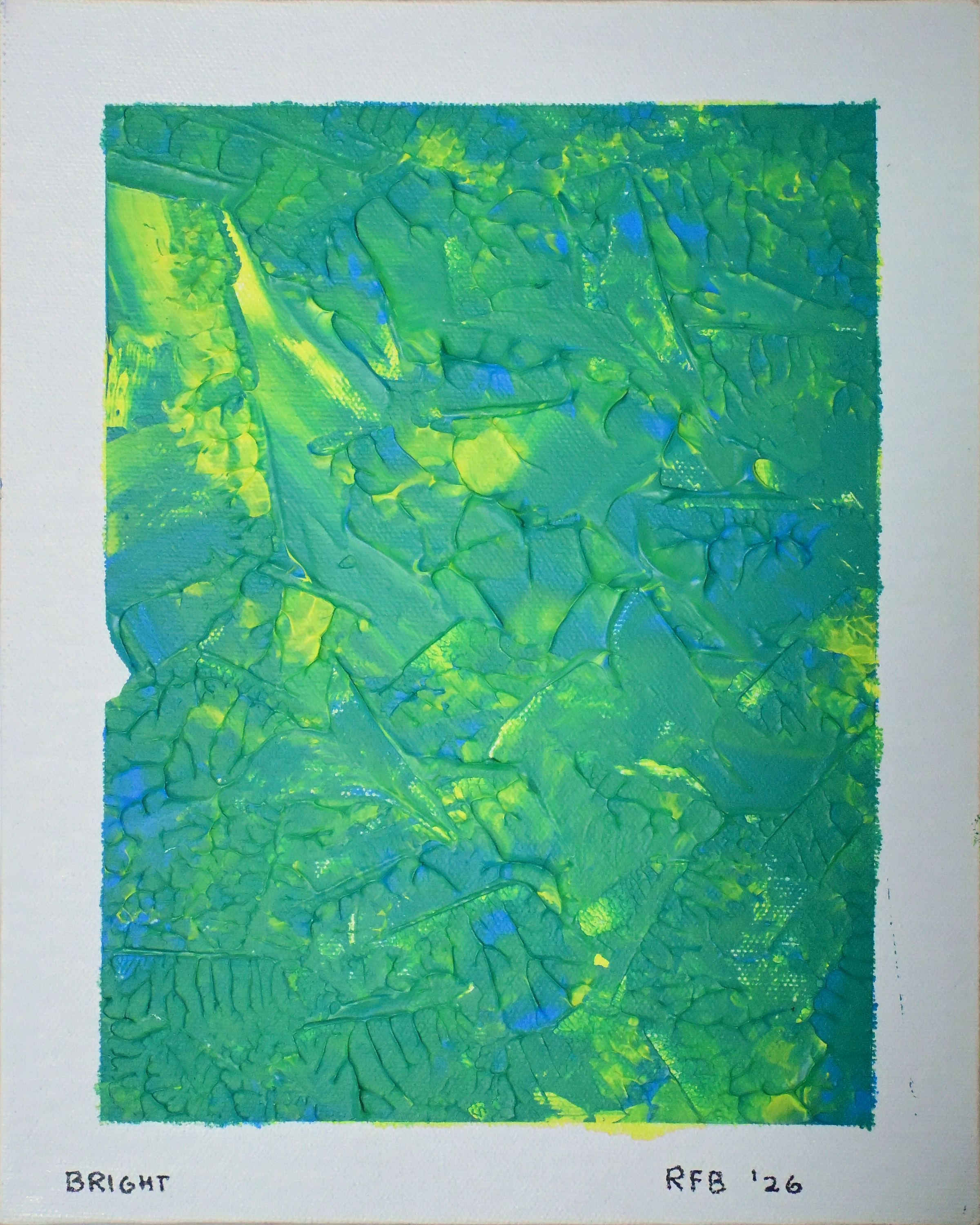 Bright, 2026, by Ruskin Felix
